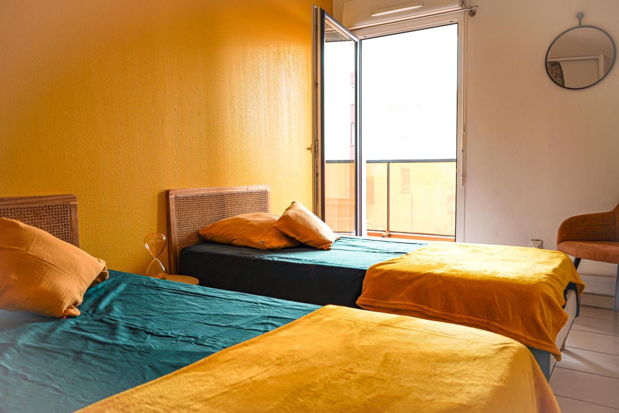 Bel Appartement Climatise & Parking Perpignan Bagian luar foto