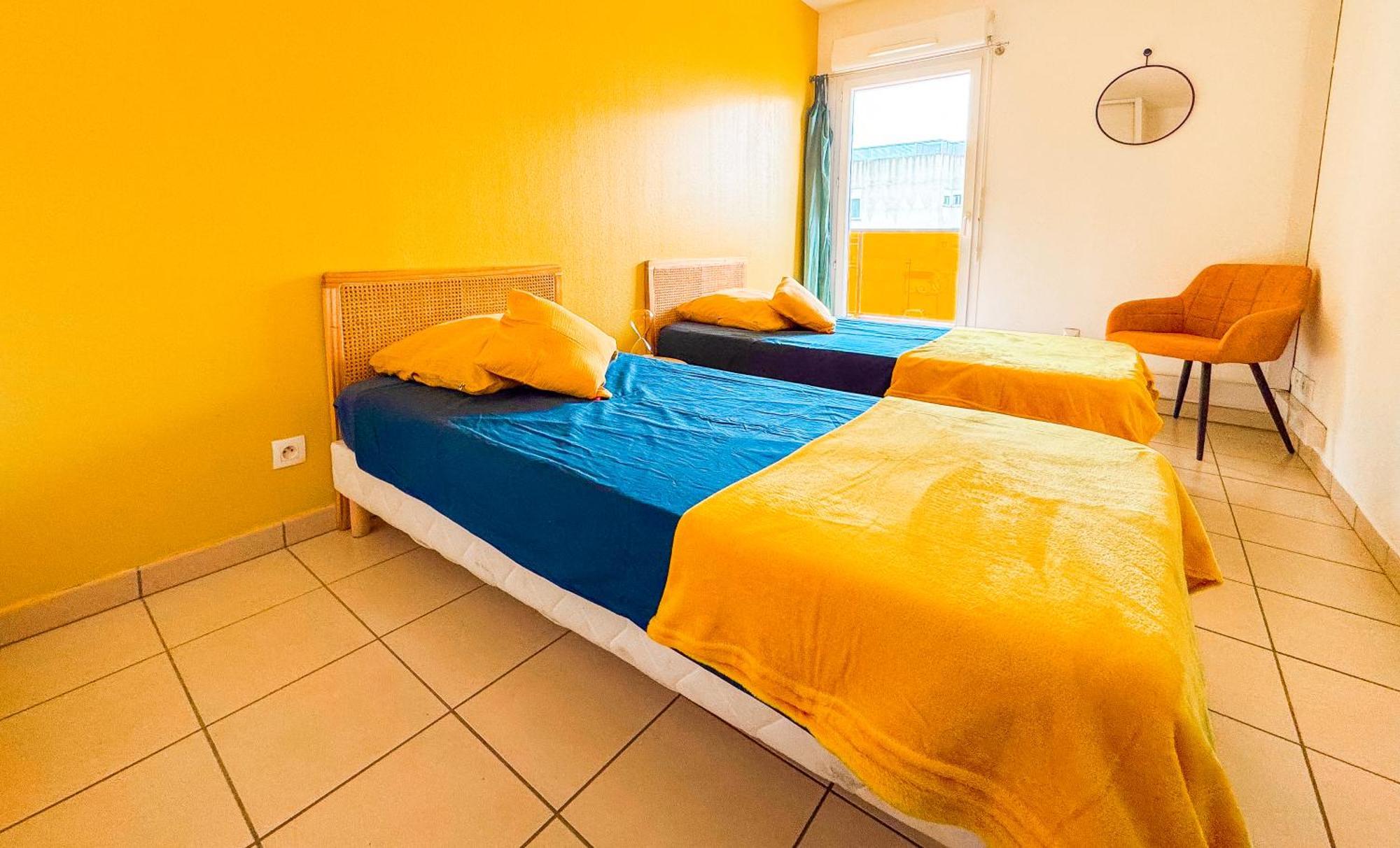 Bel Appartement Climatise & Parking Perpignan Bagian luar foto